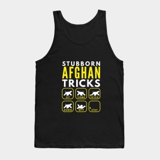 Stubborn Afghan Tricks - Dog Training Tank Top